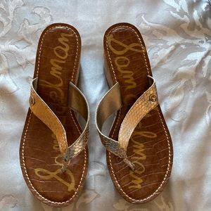 Womens SAM EDELMAN wedge shoes in size 8 1/2 M